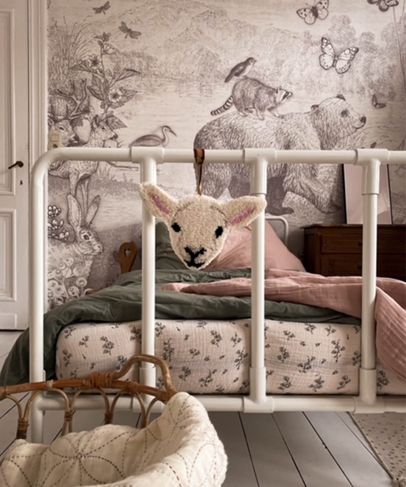 Woolly Lam Dierenkop Hanger