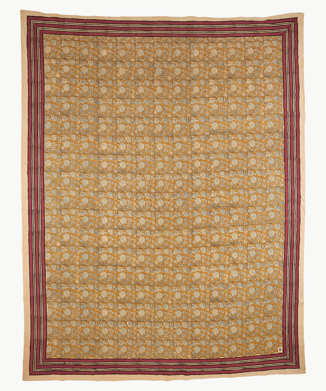 Botanical Double Plaid in Tragetasche