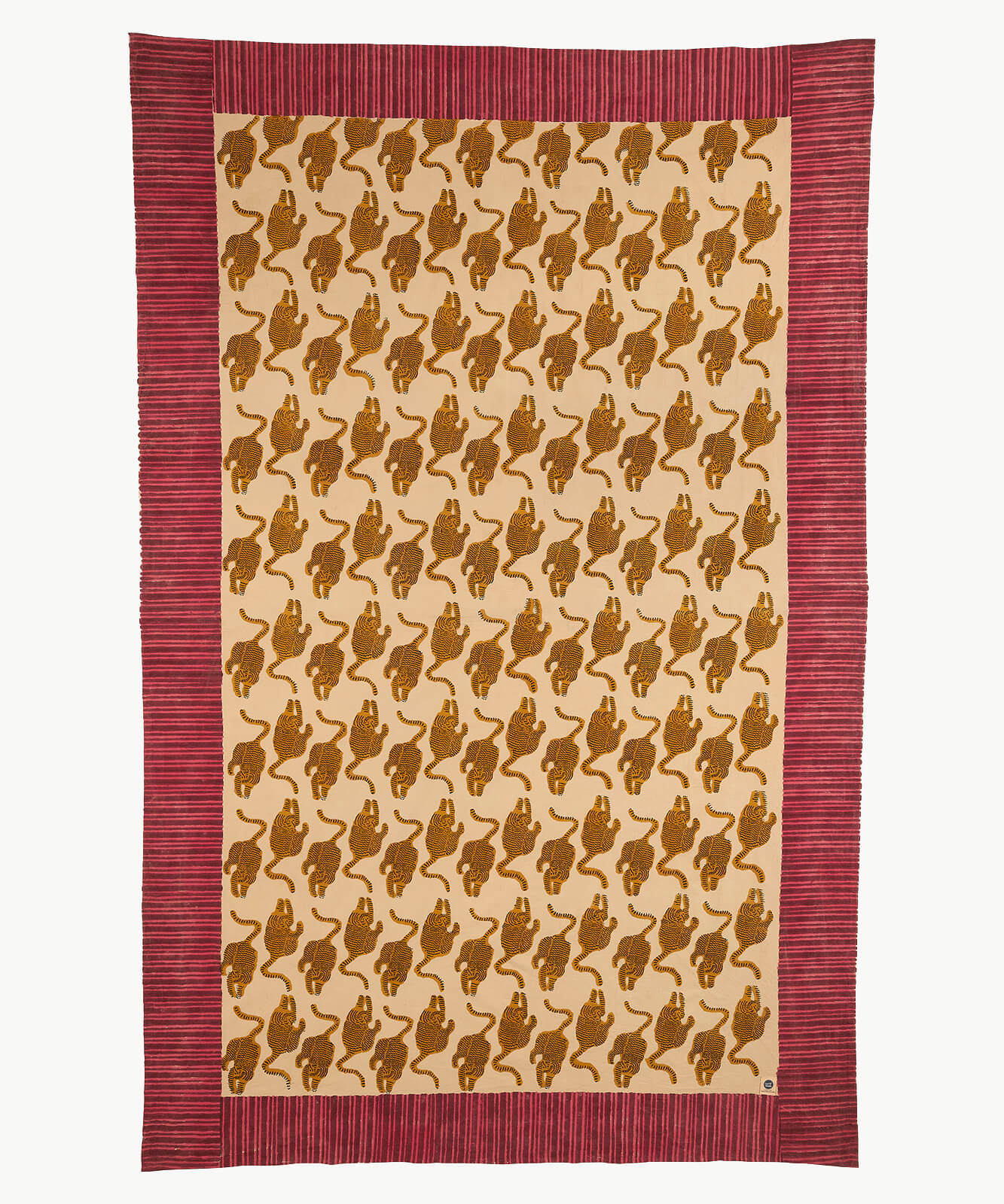 Powder Tiger Single Throw in Tote Bag