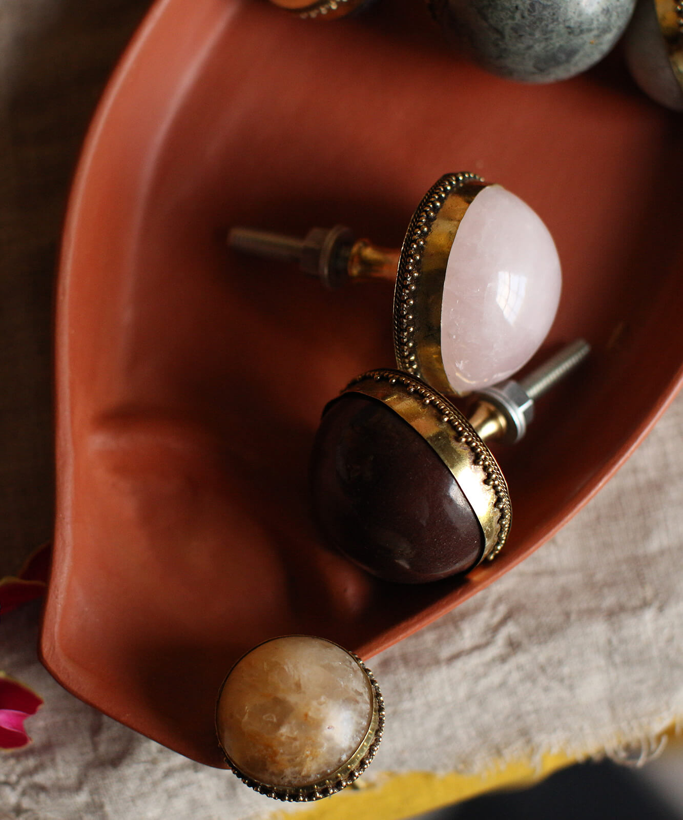 Moira Knob Red Jasper XL