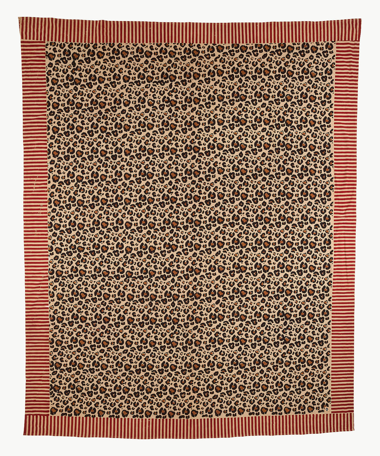 Leopard Double Plaidin Tragetasche