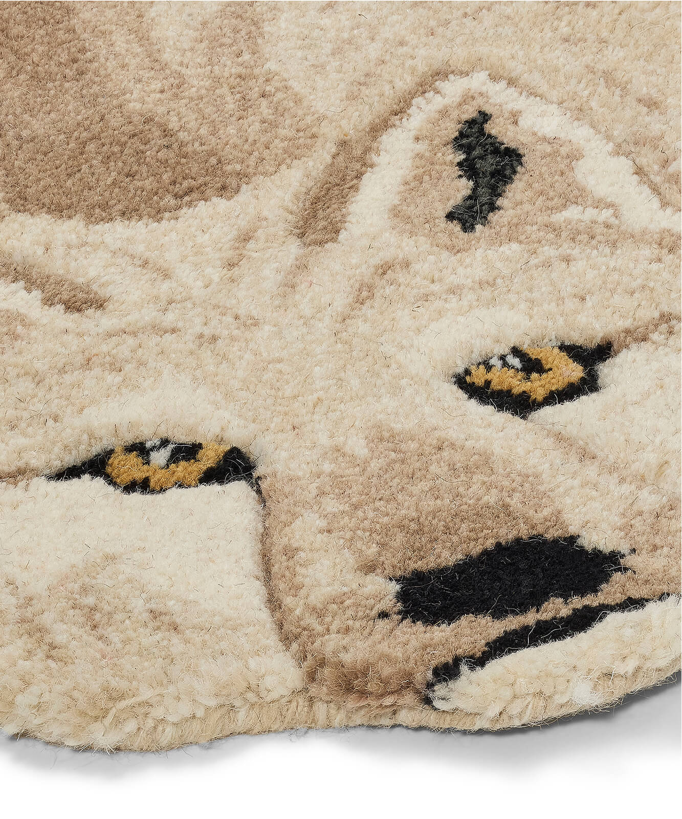 Woozy Wolf Rug Large