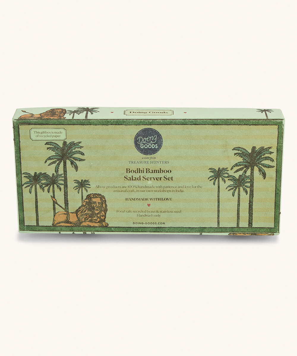 Bodhi Bamboo Salat-Schale Set (im Geschenkbox)