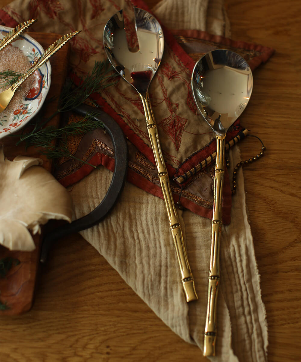 Bodhi Bamboo Salat-Schale Set (im Geschenkbox)