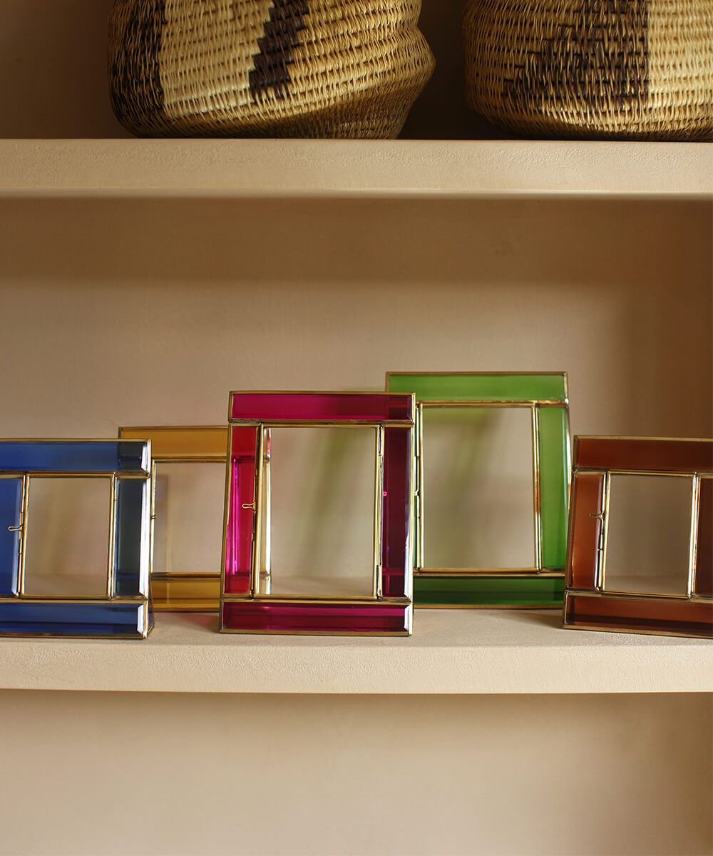 Bonnie Colored Frame Small Amber (in giftbox)