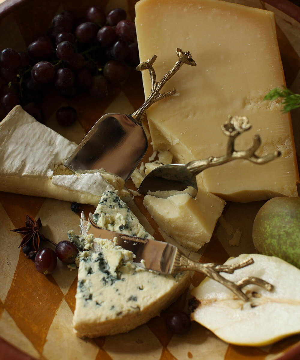 Ava Blüten Käse-Set (im Geschenkbox)