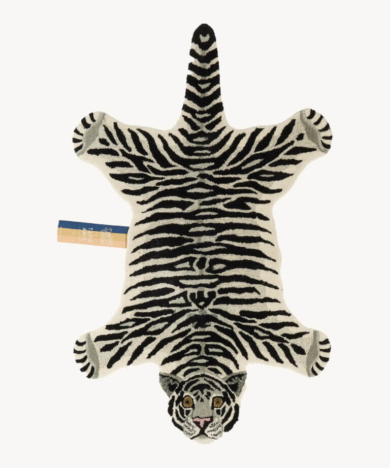 Snowy Tijger Vloerkleed Groot