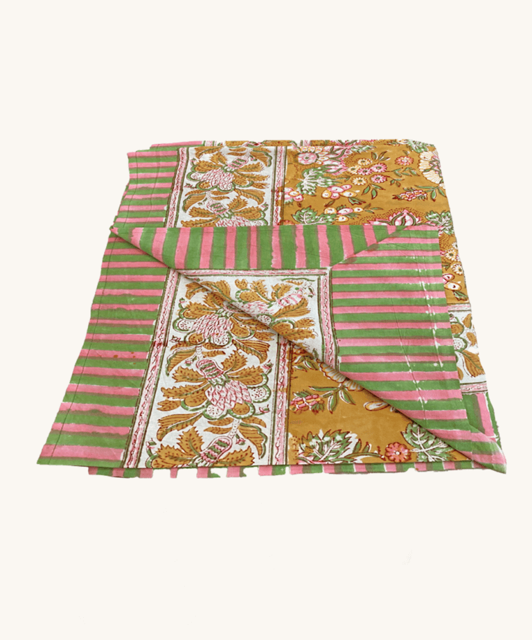 Marigold Plaid in draagtas