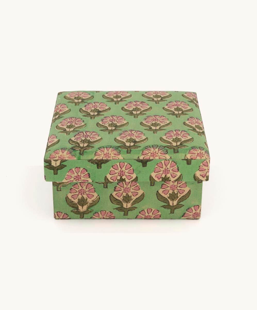 Emma Fabric Box Square Set