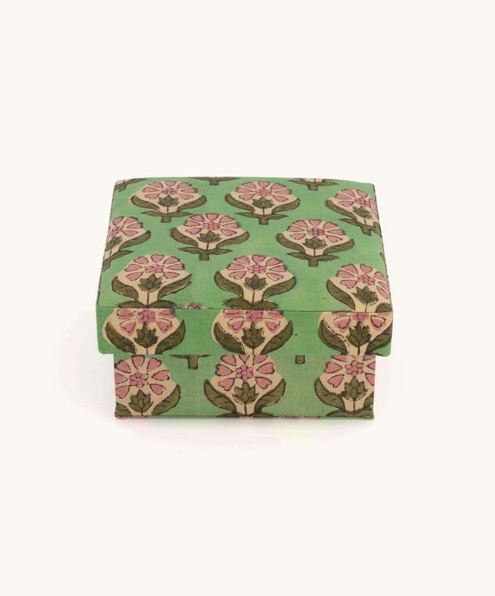 Emma Fabric Box Square Set