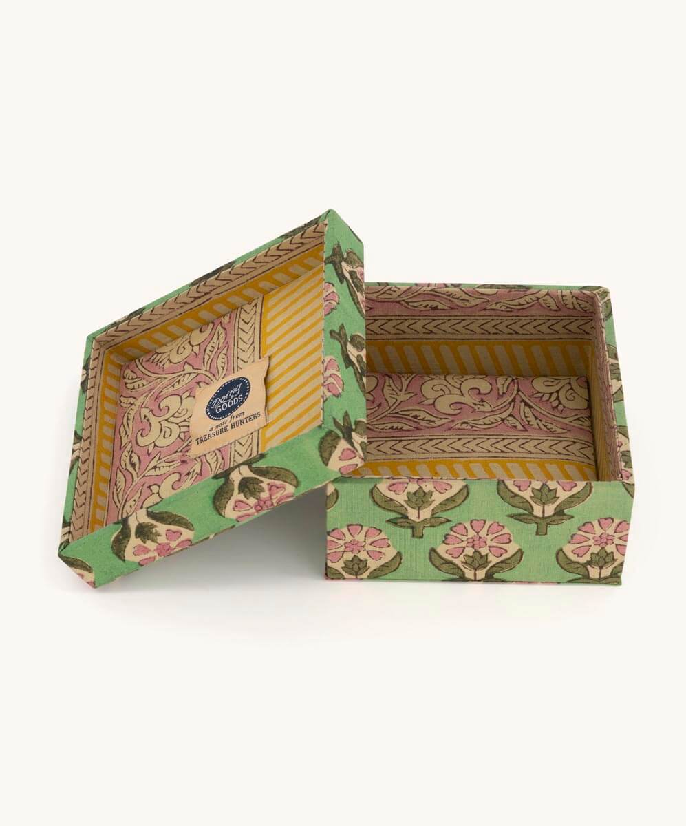 Emma Fabric Box Square Set