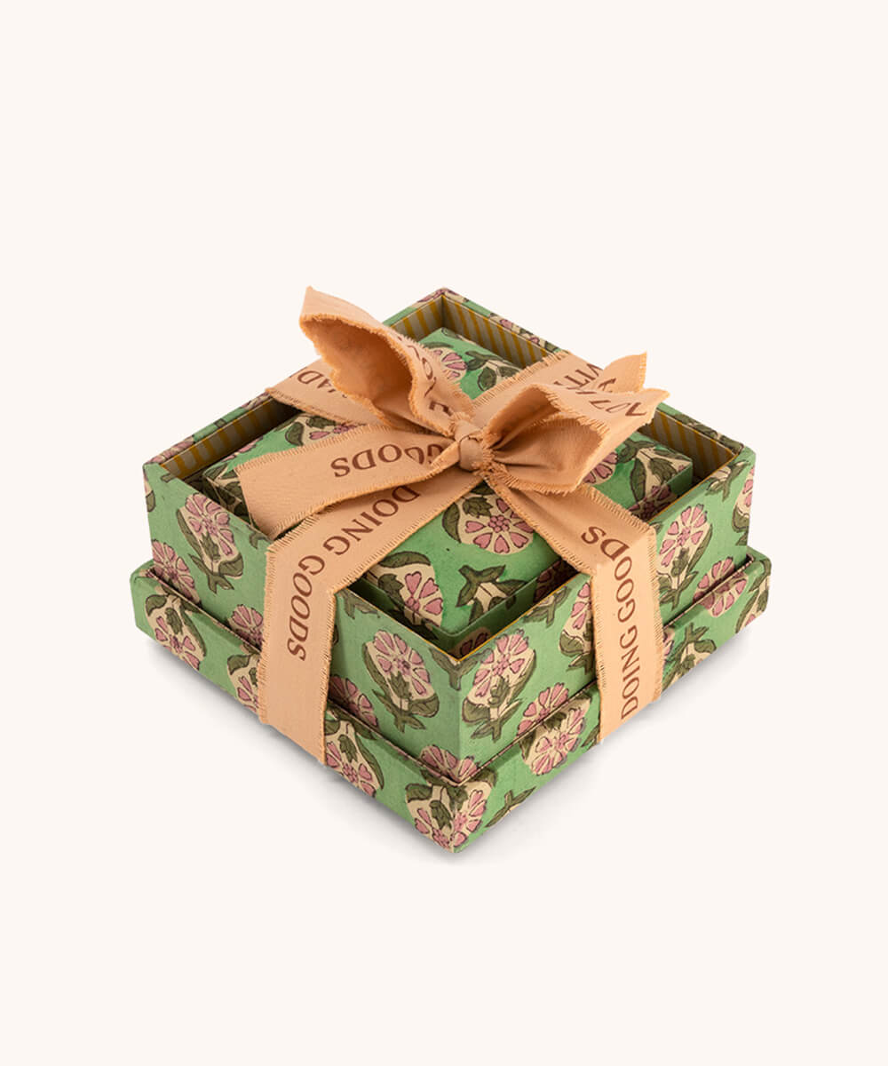 Emma Fabric Box Square Set