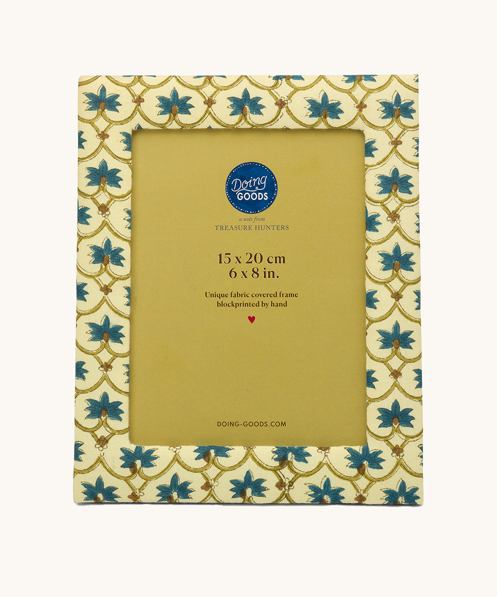 Faina Block Printed Frame
