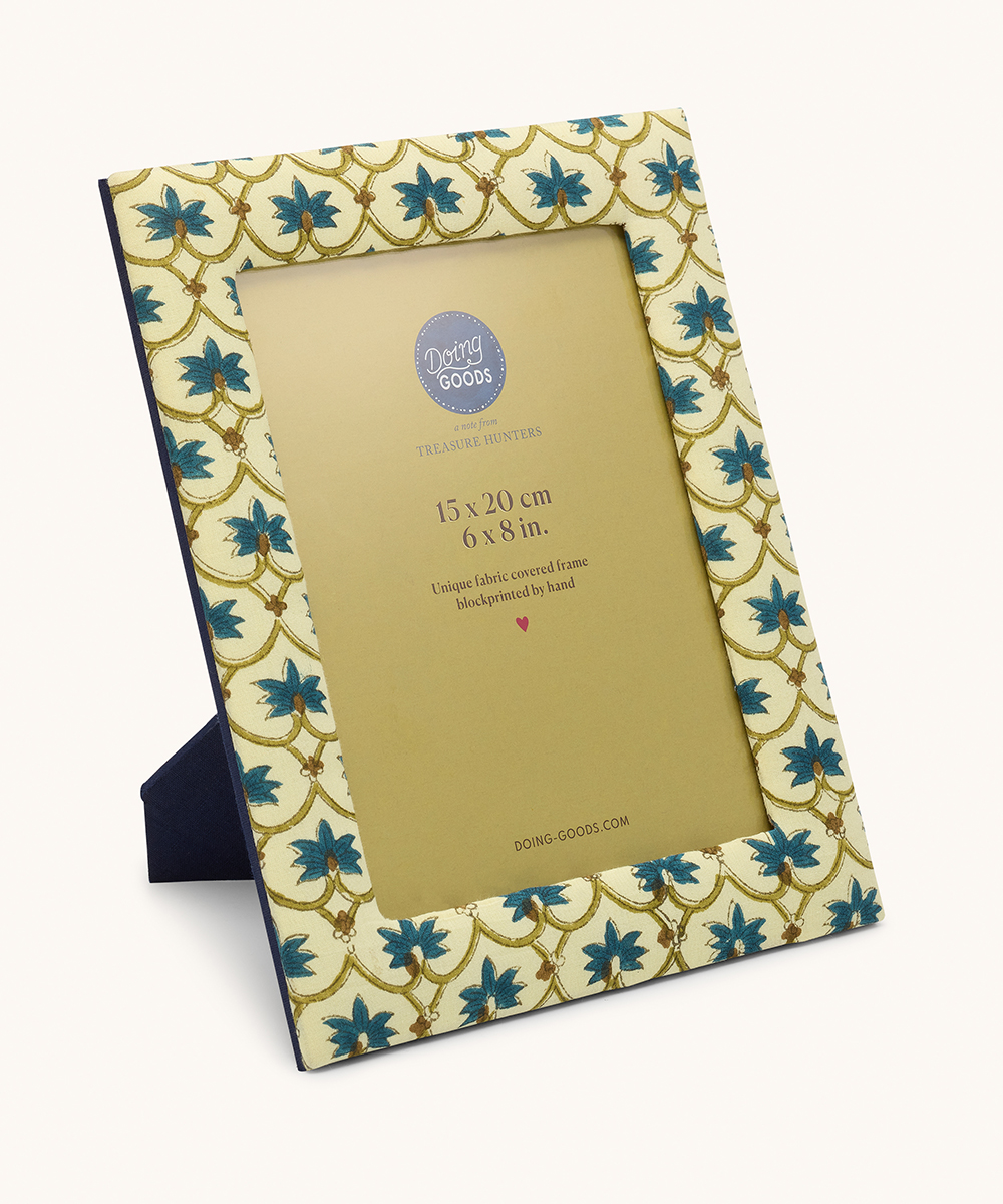 Faina Block Printed Frame