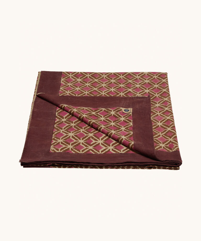 Helena Double Plaid in draagtas