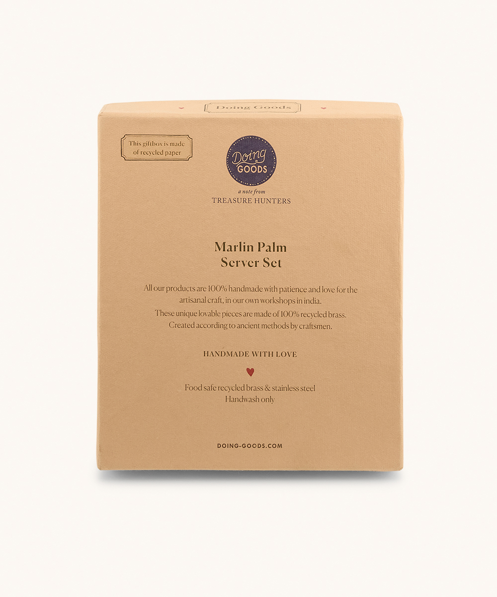 Marlin Palm Server Set in Giftbox