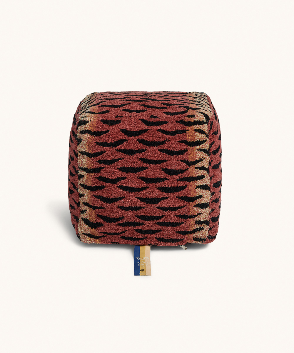 Tula Tiger Pouf Small
