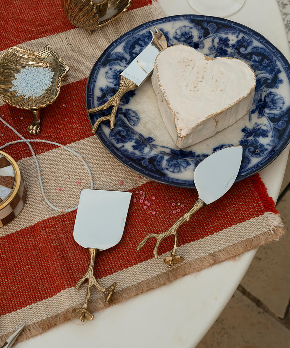 Ava Blüten Käse-Set (im Geschenkbox)