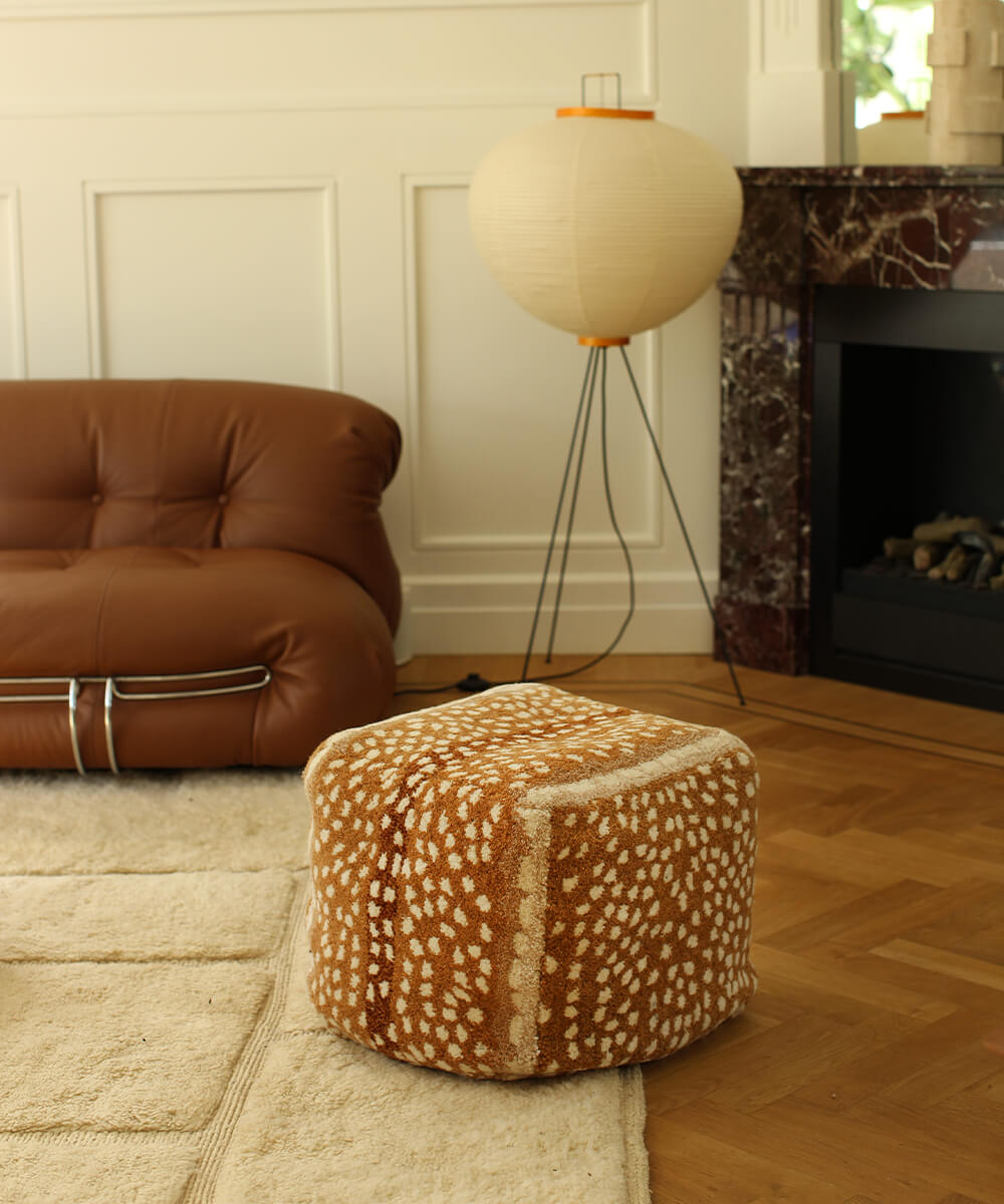 Fawn Pouf Small