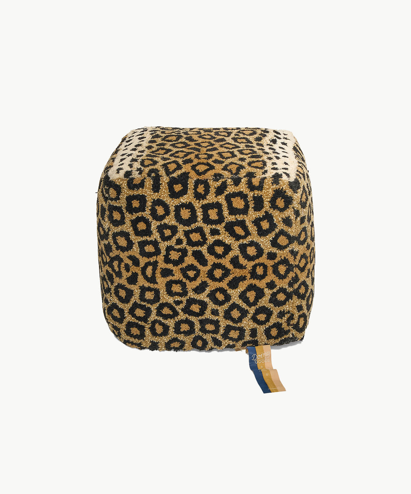 Leopard Pouf Small