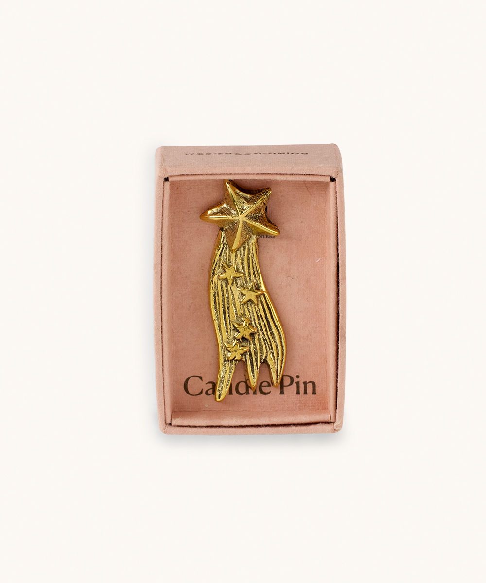 Supernova Star Candle Pin