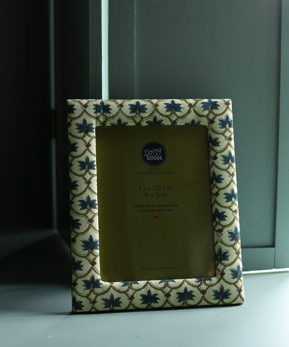 Faina Block Printed Frame