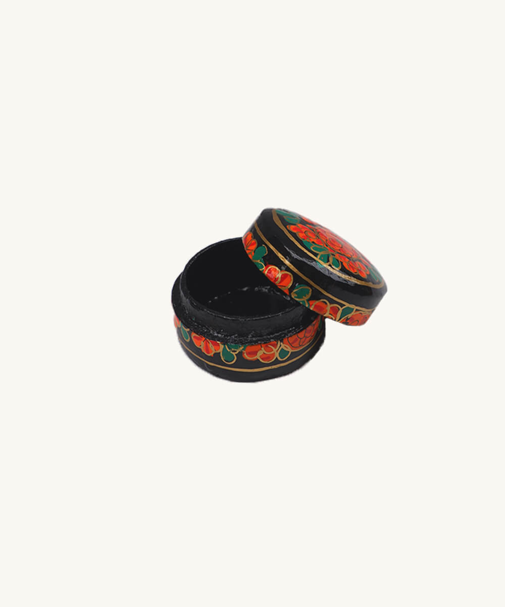 Paper Mache Box Small Black 4